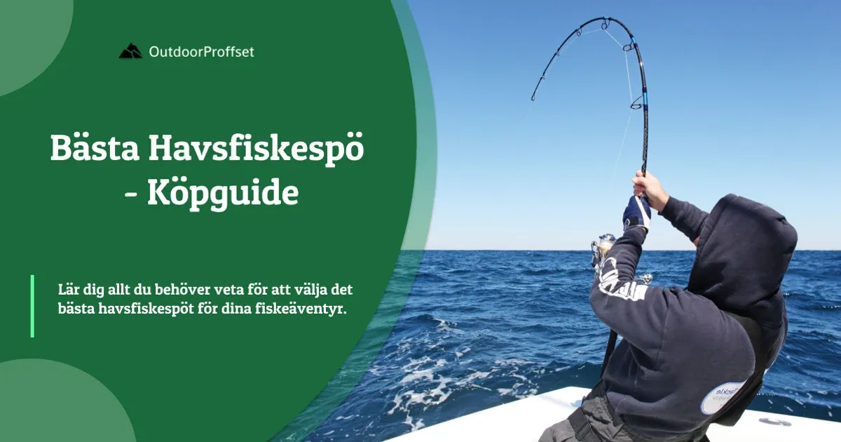 Fiskare drar in böjt spö ombord på båt till havs