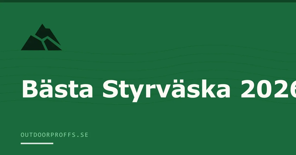 Omslagsbild från Outdoorproffs köpguide till styrväska