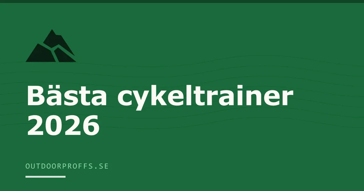 Omslagsbild från Outdoorproffsets köpguide till cykeltrainer
