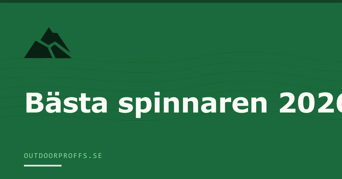 Omslagsbild från Outdoorproffs köpguide till spinnare