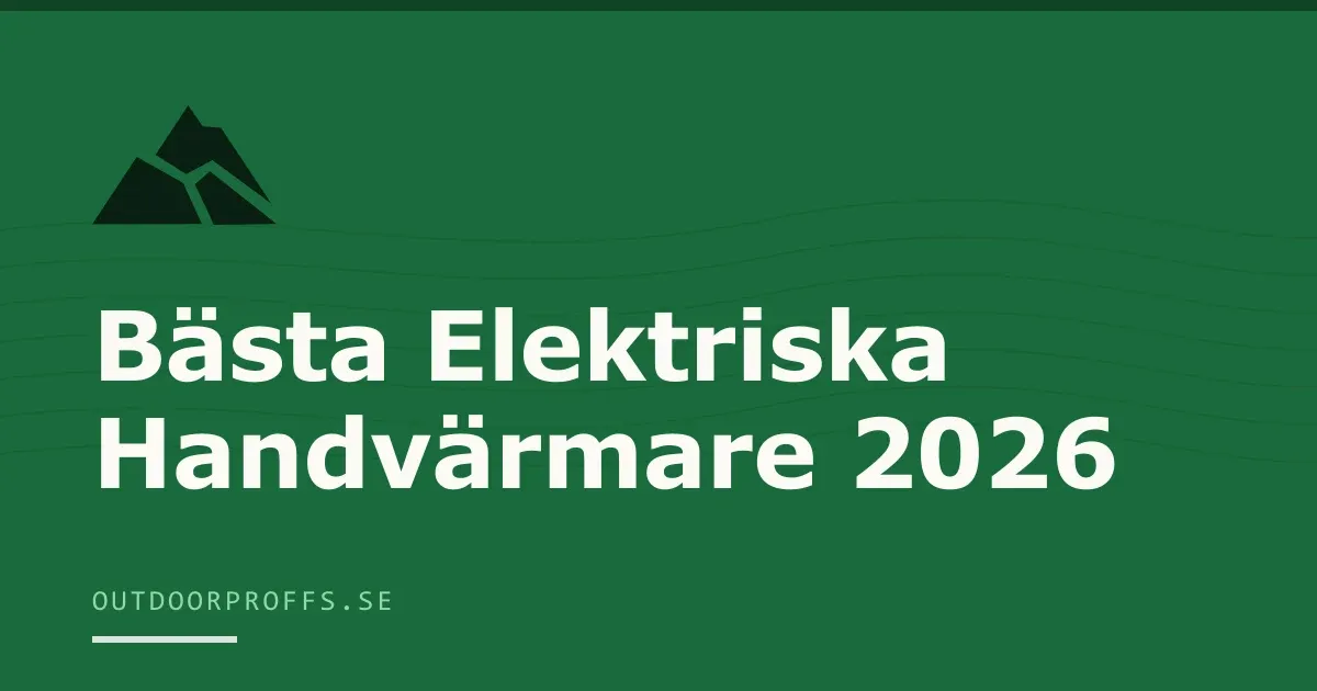 Omslagsbild från Outdoorproffsets guide till elektriska handvärmare