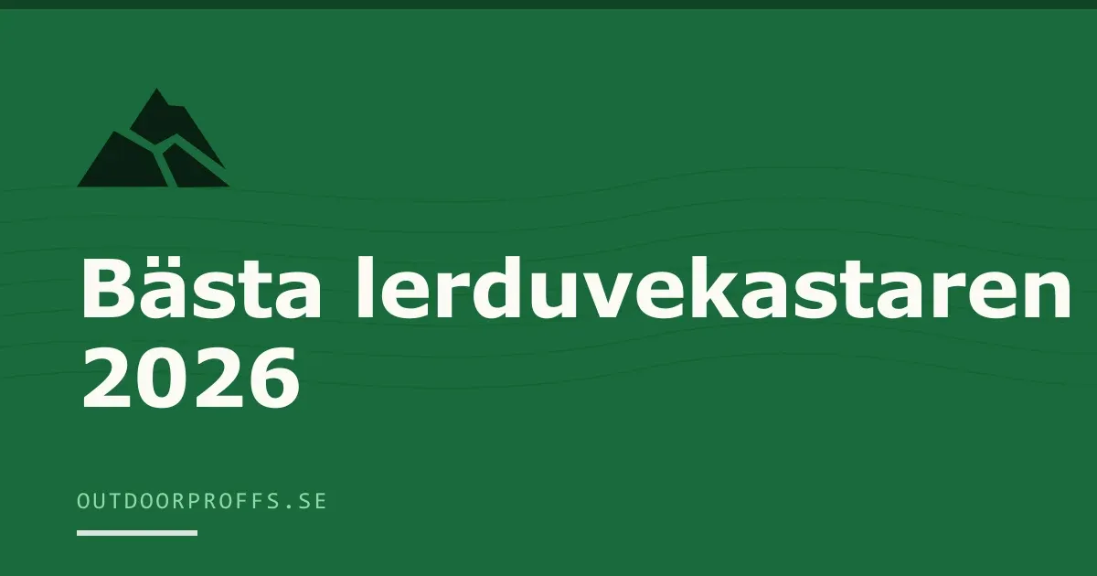 Omslagsbild från Outdoorproffsets köpguide till lerduvekastare