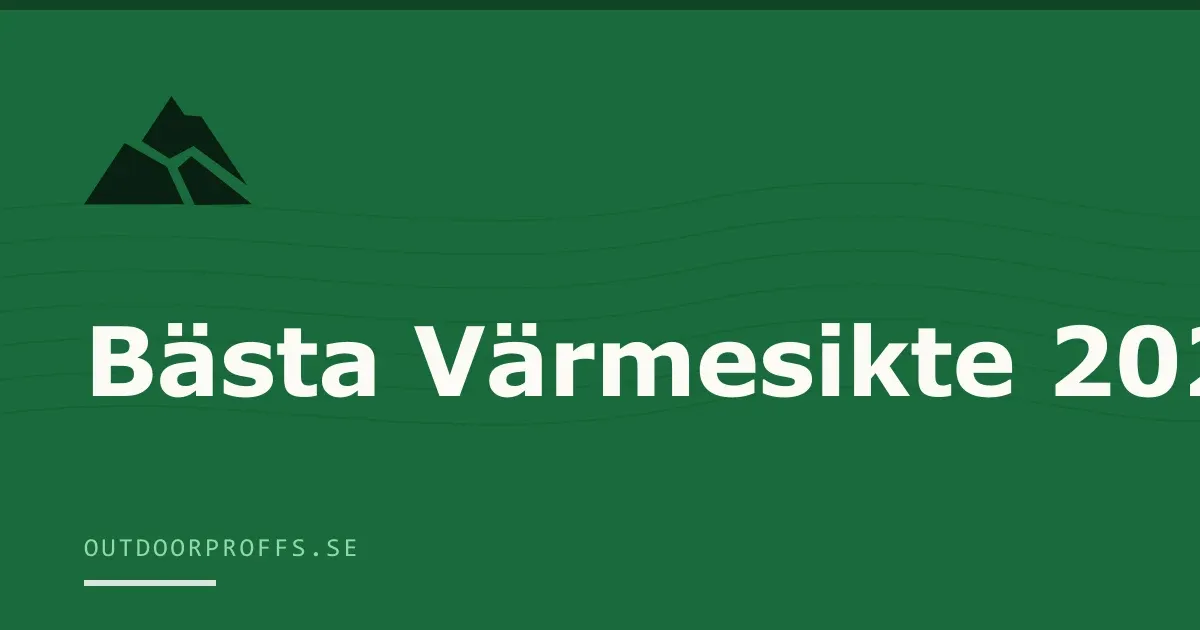 Omslagsbild från Outdoorproffsets köpguide till värmesikten