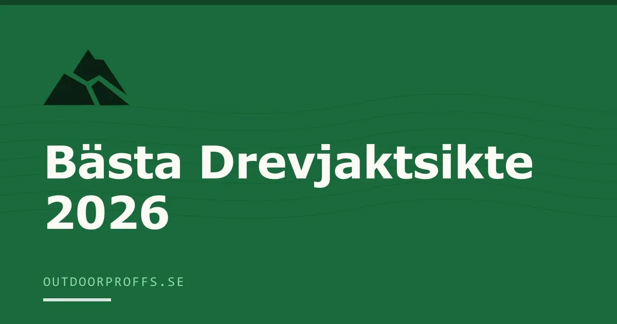 Omslagsbild från Outdoorproffsets guide till drevjaktsikte