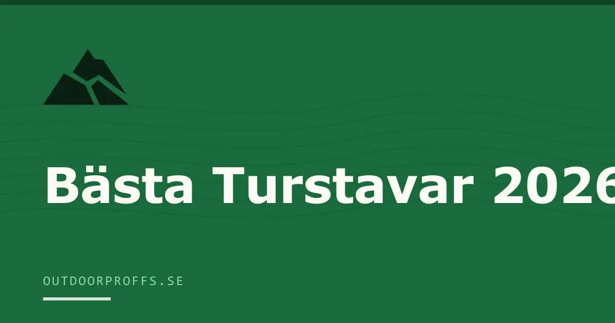 Omslagsbild från Outdoorproffsets köpguide till turstavar