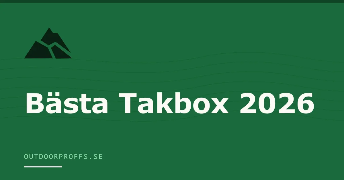 Omslagsbild från Outdoorproffsets köpguide till takbox