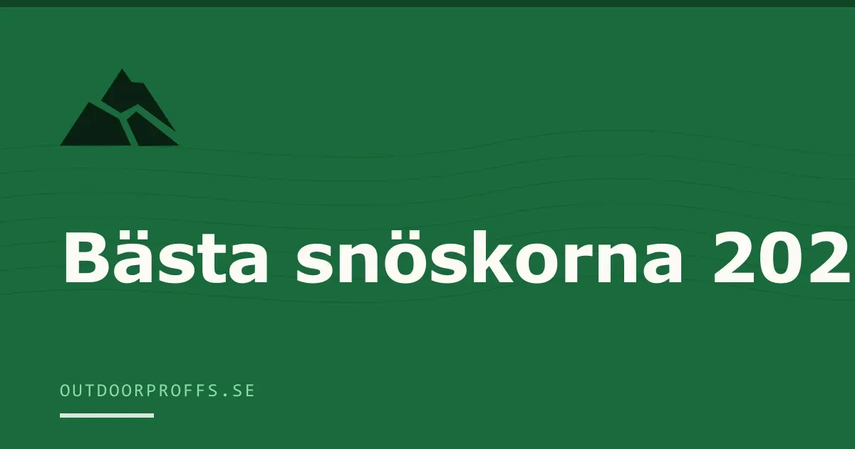 Omslagsbild från Outdoorproffs köpguide till snöskor
