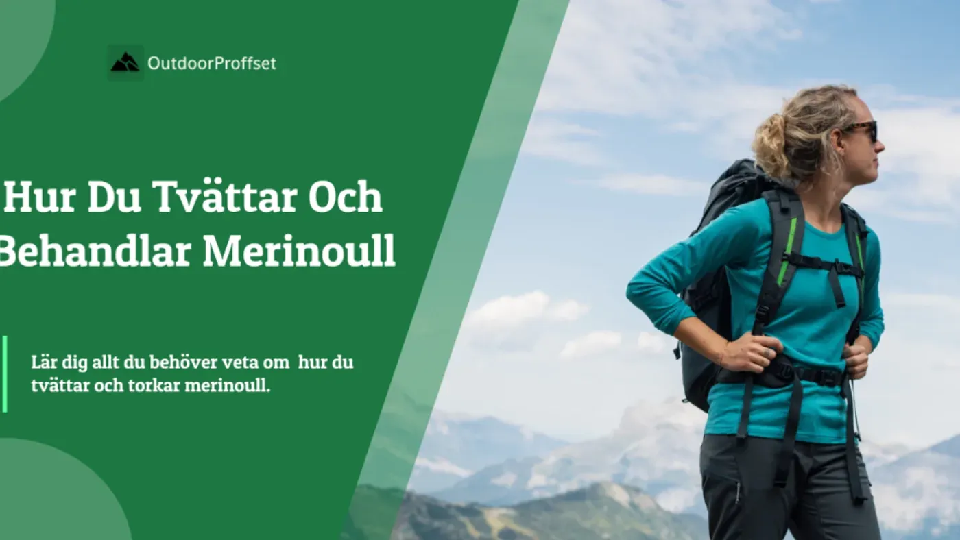 Merinoullsplagg läggs ut för att lufttorka på handduk