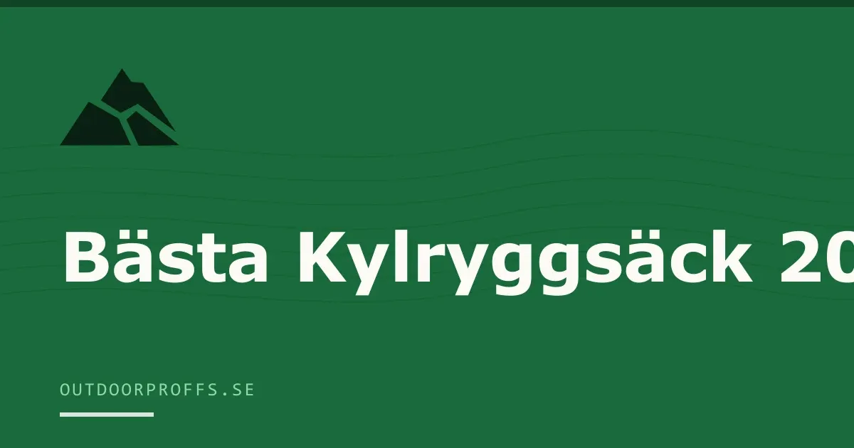 Omslagsbild från Outdoorproffsets köpguide till kylryggsäckar