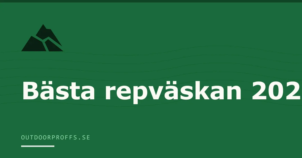 Omslagsbild från Outdoorproffsets köpguide till repväska