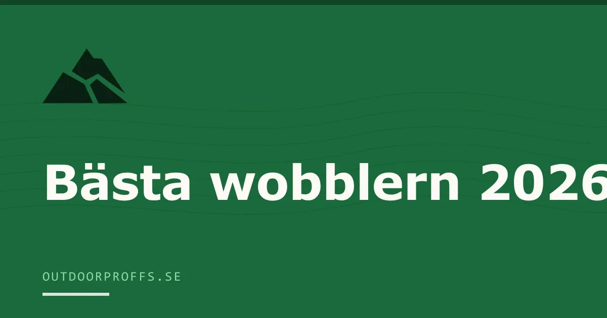 Omslagsbild från Outdoorproffsets köpguide till wobblers