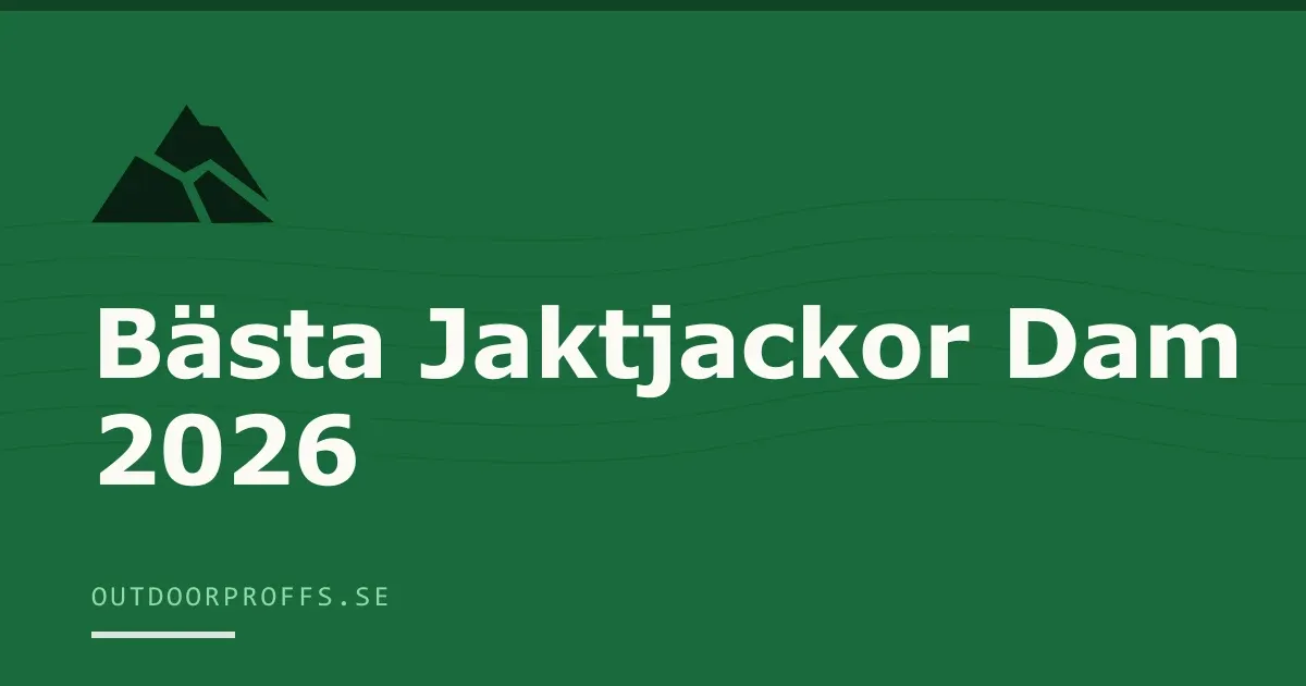 Omslagsbild från Outdoorproffsets köpguide till jaktjackor för dam