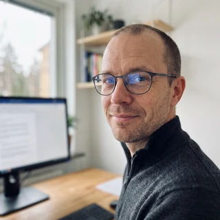 Porträtt av Anders Kvarnström