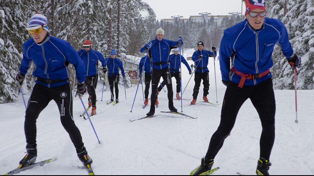 längdskidor bekvämlighet vätskebälte