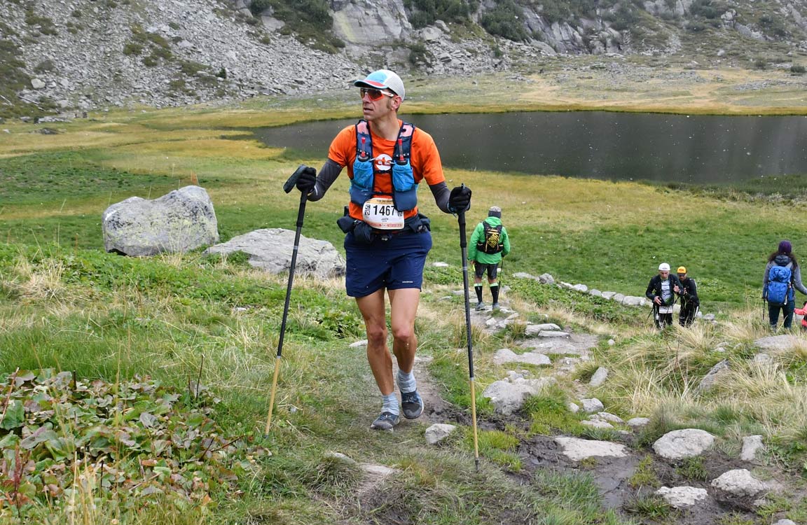 trailrunning med löparstavar