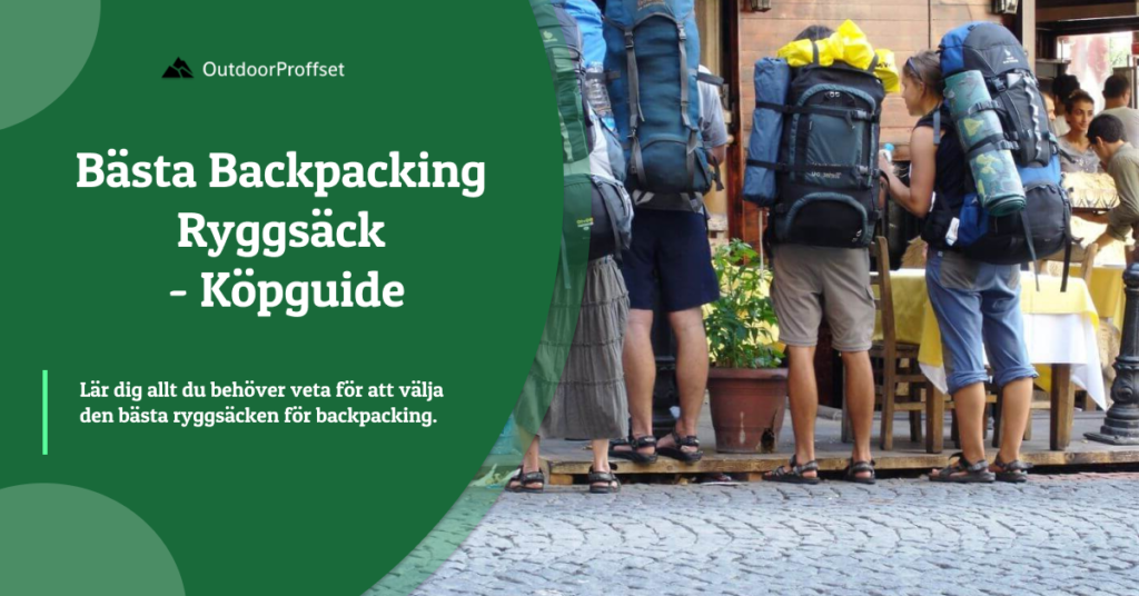 bästa backpacking ryggsäck bäst i test